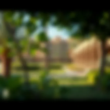 Vibrant Community of الرابية الخضراء Lush greenery of الرابية الخضراء showcasing its vibrant community