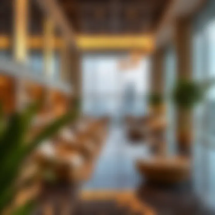 Luxurious amenities available at Almas Tower