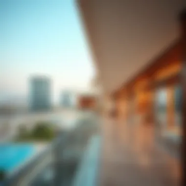 Modern Architectural Marvel of Barari Views Stunning view of Barari Views architecture showcasing modern design