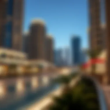 Representation of Dubai's vibrant real estate market