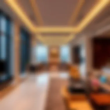 Luxurious Interiors and Amenities Luxurious interior amenities of Lake View Tower