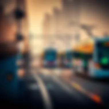 Public transport in Masdar City promoting sustainability