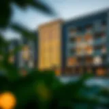Elegant exterior of Orchid B showcasing modern architecture