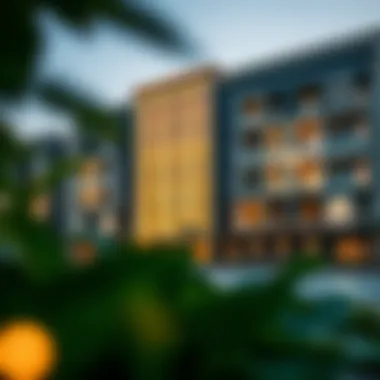 Architectural Marvel of Orchid B Elegant exterior of Orchid B showcasing modern architecture