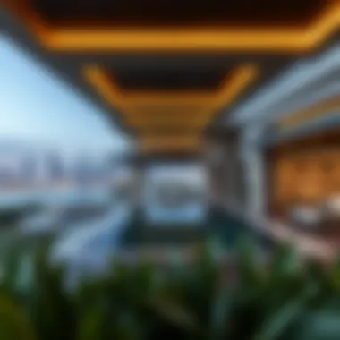 Luxurious Villa in Dubai Luxurious villa overlooking Dubai skyline