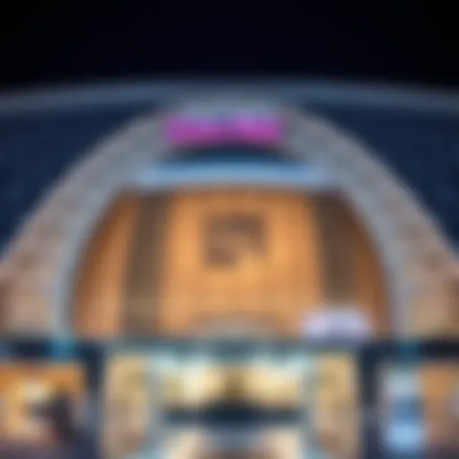 The stunning facade of Dubai Mall showcasing its architectural brilliance