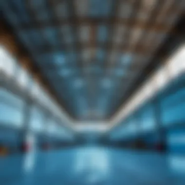 Spacious Warehouse Interior in Ras Al Khor Interior of a modern warehouse showcasing ample storage space