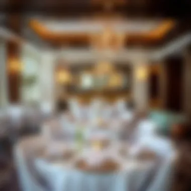 Exquisite Dining Experience Dining area highlighting exquisite cuisine at Lavender Hotel Al Nahda