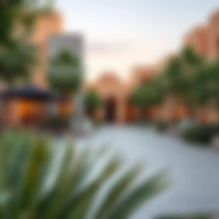 Vibrant community spaces in الخوانيج ووك