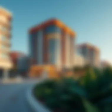 Innovative Architecture of Yas Bay Architectural features of Yas Bay development