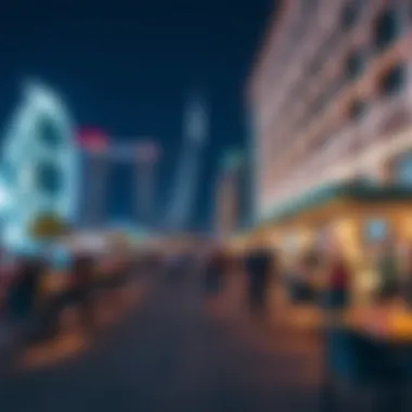 Nightlife and social scene around Yas Bay